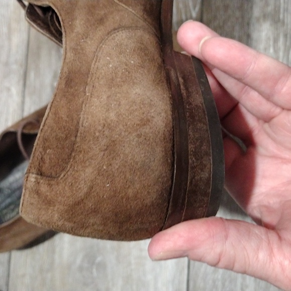 Emilio Franco brown suede cap toe Oxfords. Made in Italy. Size 9.5 - Picture 10 of 12